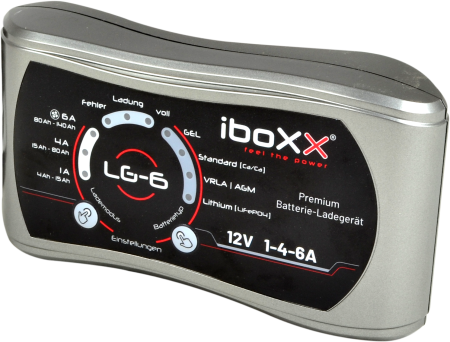 IBOXX Premium Batterie Ladegerät LG-6 - ideal für Wohnmobile